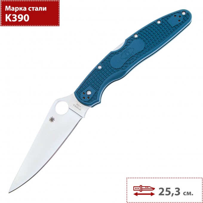 Складной нож SPYDERCO POLICE 4 LTW C07FP4K390 SC07FP4K390