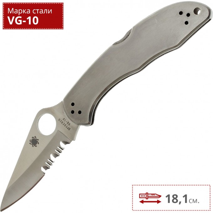 Нож SPYDERCO DELICA 11PS